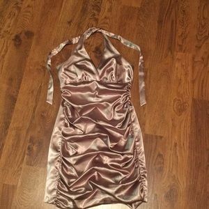 Beautiful brown/gold party dress